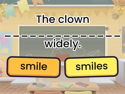 Subject - Verb - Agreement