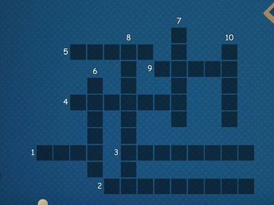 Power up 1 Unit 6 Crossword