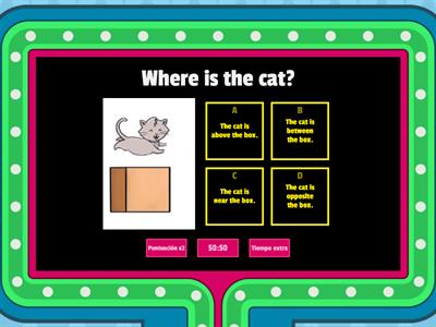 Prepositions of place (Super Minds 3- Unit 4)