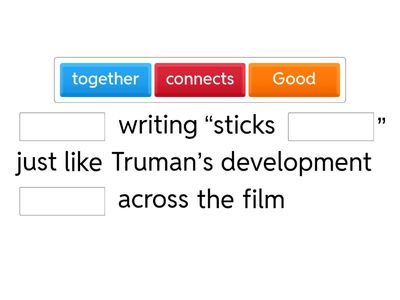 Recap: Topic sentence → Supporting sentences → Cohesion → Evidence.