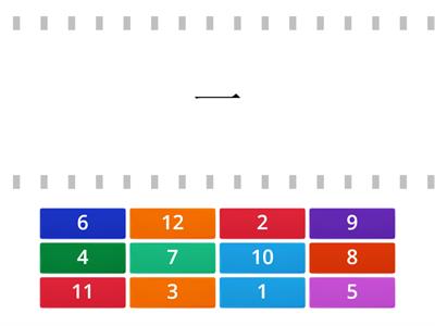 Chinese Number 1-12