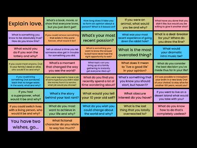 Doctor Proctor's Random Question Generator tiles