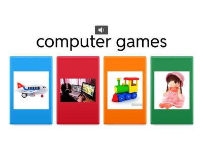 UNIT 2 : LET'S PLAY (TOY SHOP) CHOOSE CORRECT TOYS