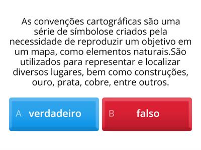  Geografia - Convenções Cartográficas - 6º ano - Revisão