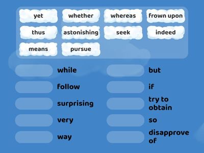 Advanced Vocabulary - Lessons 1 & 2