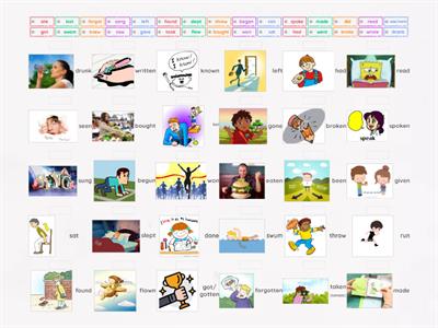 IRREGULAR VERBS IN PAST FORM