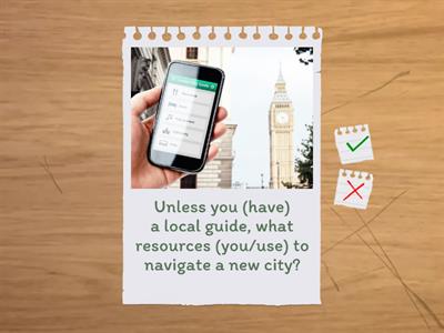 Future time clauses, 1st Conditional