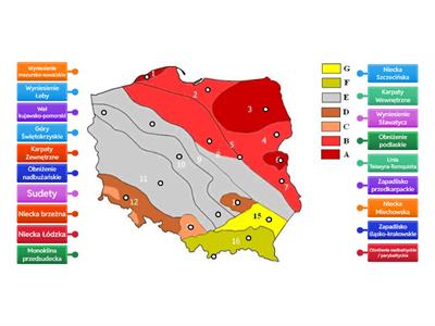 Krainy tektoniczne Polski