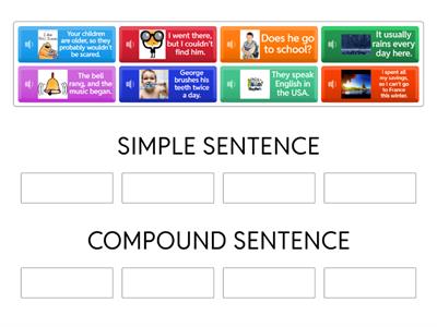 4 U2W1 Simple and Compound Sentence