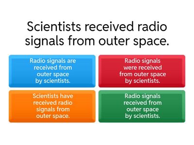 Active sentences to passive sentences