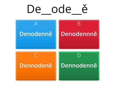 Zdvojené souhlásky