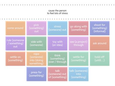 Ph15b PHRASAL VERBS FOR PERSUADING AND DECIDING espresso