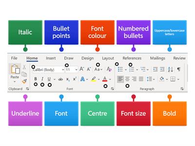 Word Processing Commands