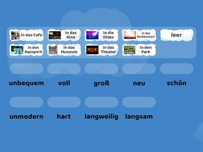 Begegnungen A1 S.75 Adjektive