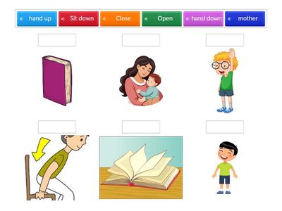 Vocabulario inglés PREESCOLAR