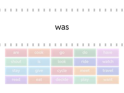 Regular and irregular verbs - Unit 2