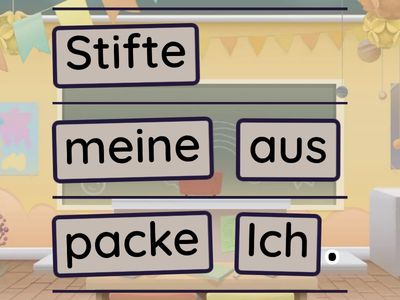 Was machst du in der Schule? Trennbare Verben S.24-25