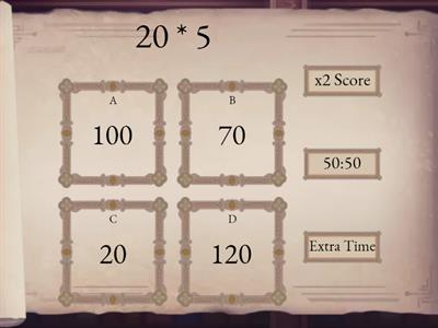 Умножение и деление двузначных чисел на однозначное