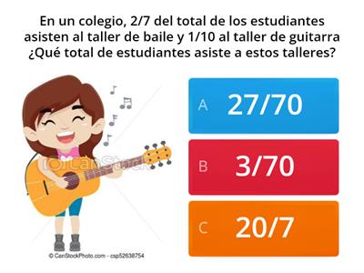 PROBLEMAS CON SUMAS Y RESTAS DE IGUAL/DISTINTO DENOMINADOR