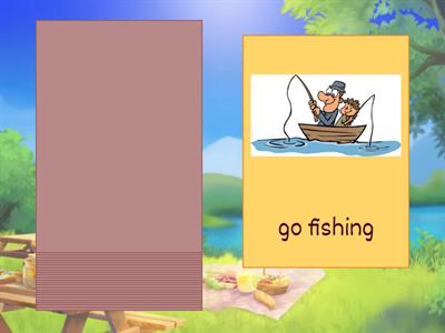 Camping Adventure Vocabulary