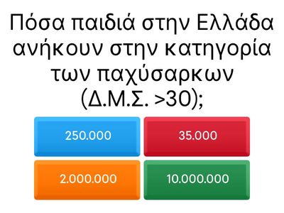 ΠΑΙΔΙΚΗ ΠΑΧΥΣΑΡΚΙΑ ΚΑΙ ΚΑΤΑΝΑΛΩΣΗ ΑΝΑΨΥΚΤΙΚΩΝ