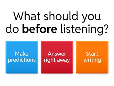 Listening Strategies for ESL Students