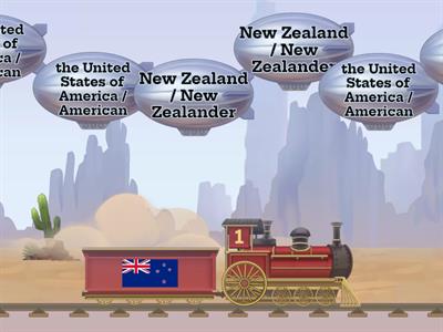 Countries and nationalities