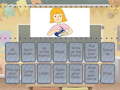 Classroom instructions Janka