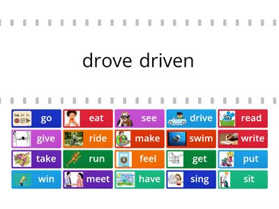 Irregular verbs