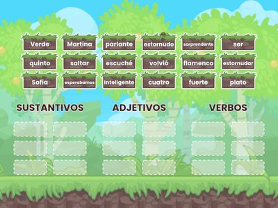 identificación de palabras