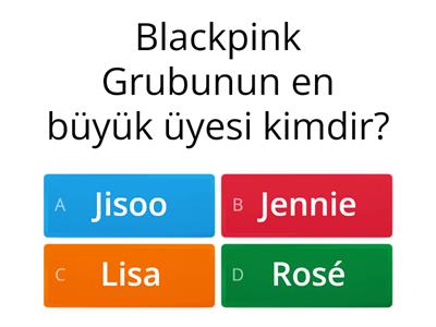 Gerçek bir  blink misin?blackpink testi