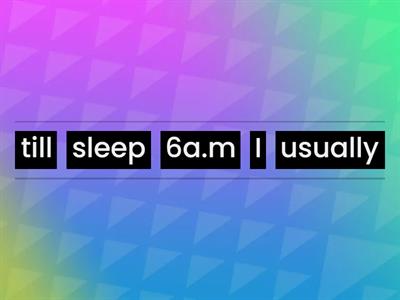 PresentSimple with Adverbs of frequency 