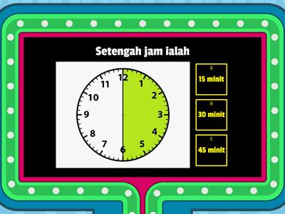 Matematik Tahun 2 : MENGENALI MINIT