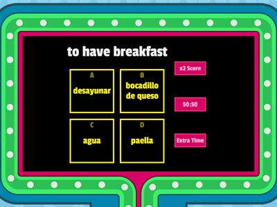 Viva 2 Module 3 meals