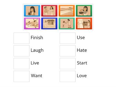 Family and Friends 3 Unit 13 The Ancient Egyptians Verbs