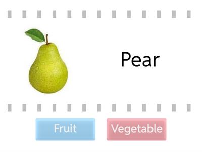 Fruits and vegetables