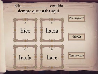 PRETÉRITO SIMPLE O IMPERFECTO - CEL