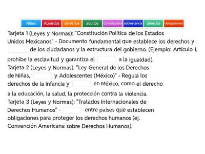 INSTITUCIONES, ORGANIZACIONES LEYES Y NORMAS A FAVOR DE LOS DERECHOS HUMANOS