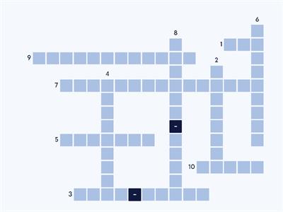 Customer Service Crossword