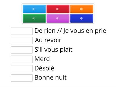 Les formules de politesse - A l'oral - CE1