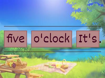 Word Order Challenge: Riordina le parole