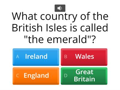 The British Isles Quiz