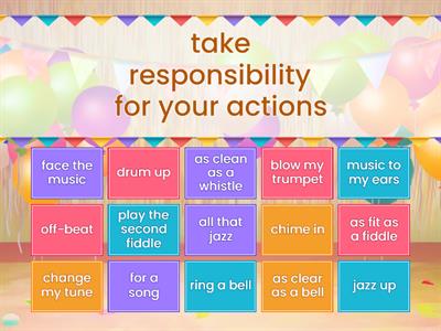 IDIOMS : Music 