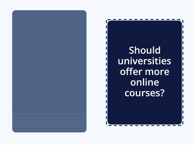 Discussion Topics EAP 1 