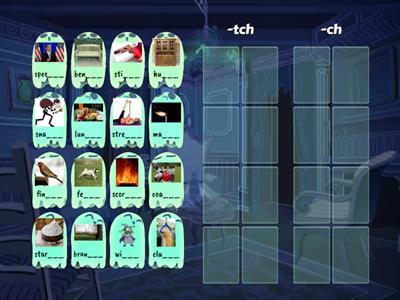 ch tch spelling game