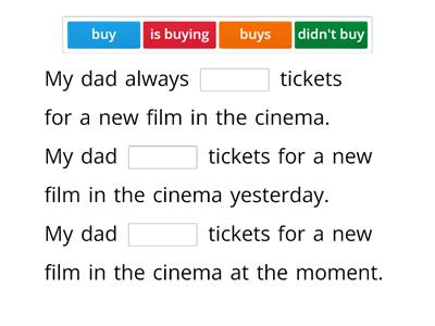 FF 4 Simple Tenses