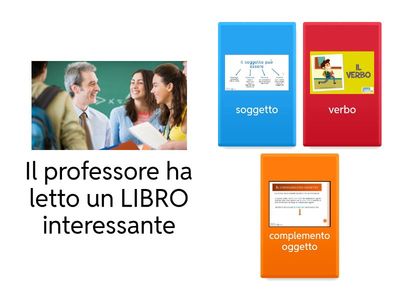 soggetto, predicato e complemento 