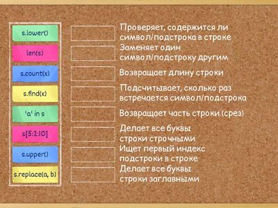 Работа со строками (урок 3)