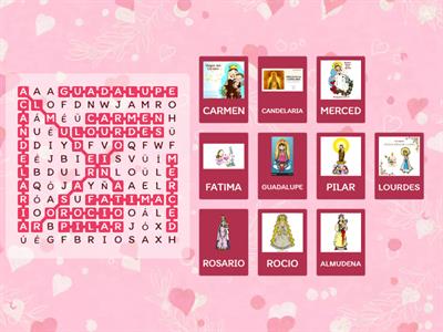 NOMBRES DE LA VIRGEN MARIA