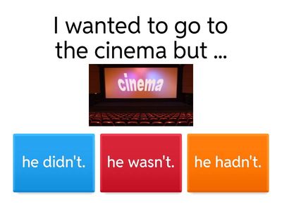 ESOL E2 Past Simple - negatives